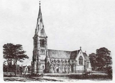 Drawing of the church